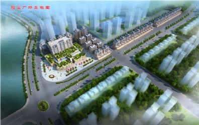 駿業(yè)廣場(chǎng)效果圖